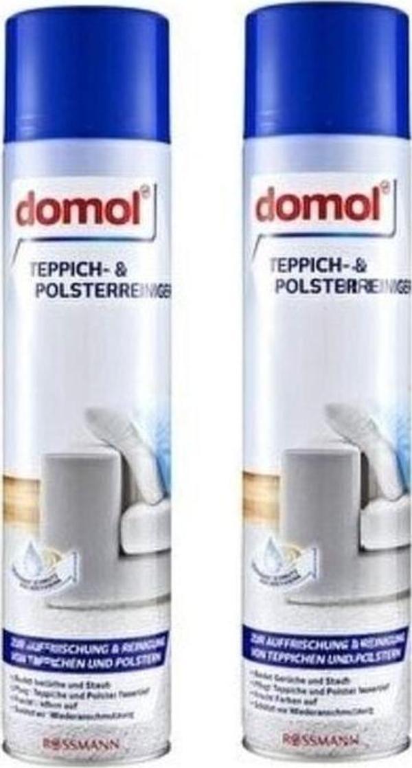 Domol Halı Ve Döşeme Temizleyici Köpük 600 Ml X 2 Adet Fırsat Paketi - Image 1