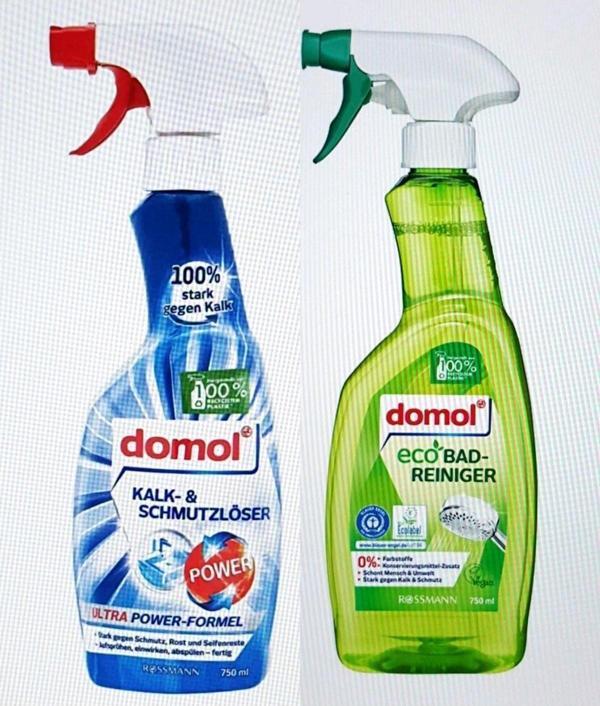 Domol Eco Banyo Yüzey Temizleyici Sprey- Kireç Ve Kir Çözücü Sprey - Image 1