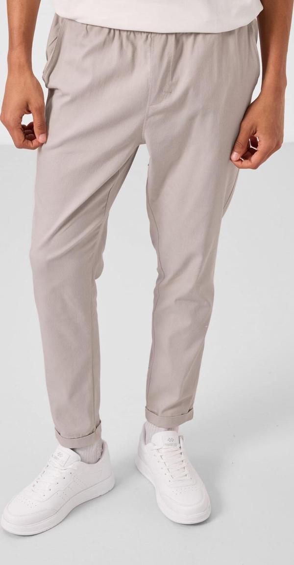Taş Standart Fit Dokuma Hafif Esnek Chino Erkek Pantolon - 82178 - Image 1