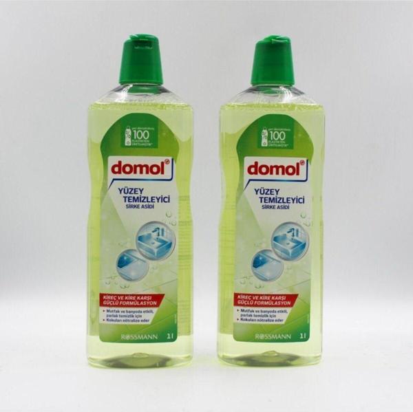 Domol Banyo Yüzey Temizleyici Sirke Asidi 1000 Ml X 2 Adet - Image 1