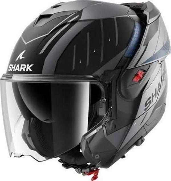 Shark Oxo Rydger Mat Çene Açılır Kask - Image 1