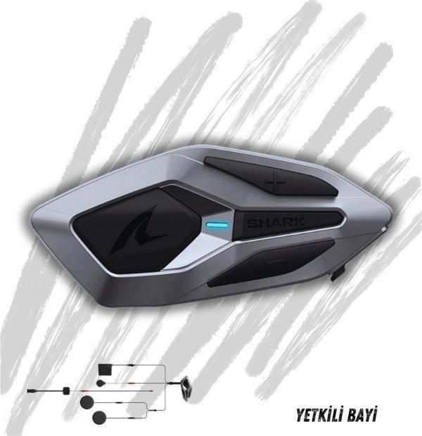 Sena Mesh Bluetooth İnterkom Tekli - Shark Kasklar İçindir - Image 1