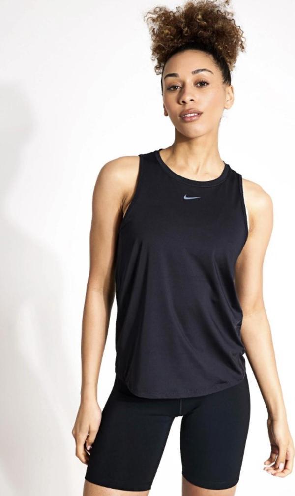 Nike One Dri-FIT Tank Kadın Siyah Atlet - Image 1