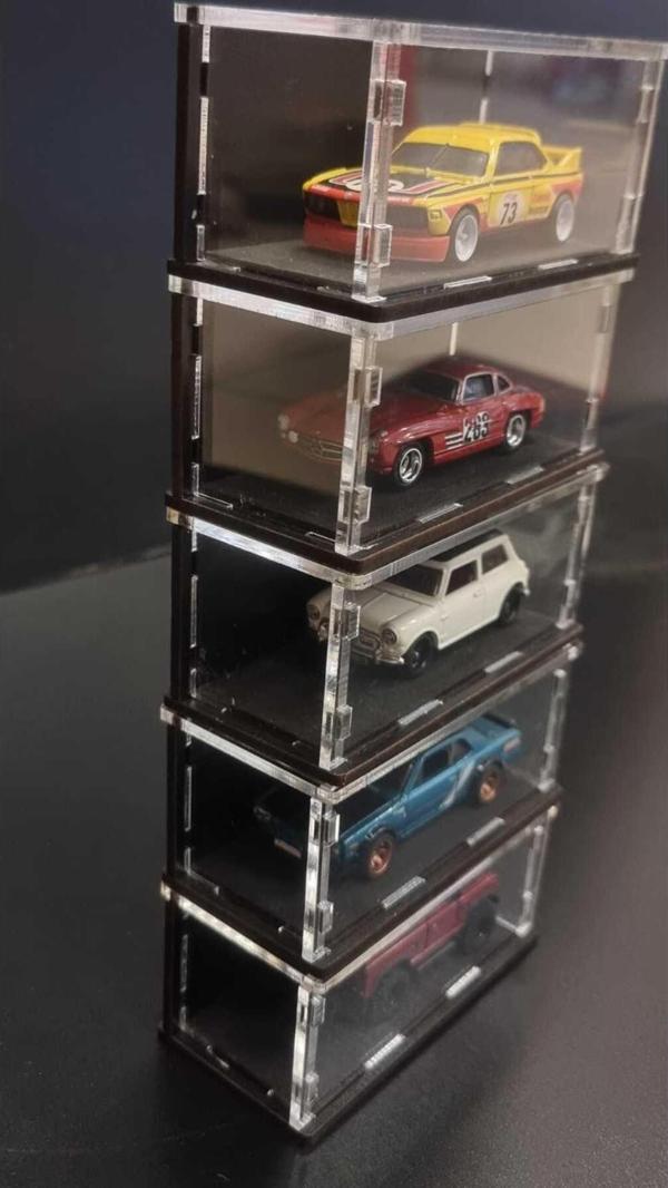 Hot Wheels 1.64 Ölçek Pleksi Araba Rafı 20 Adet - Image 1