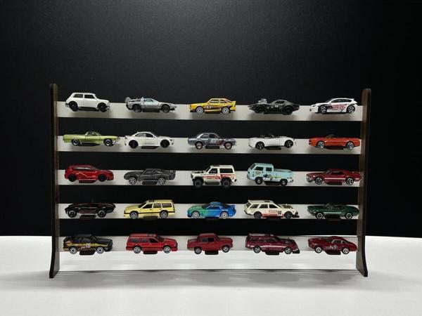 Hot Wheels 25 Araçlık Araba Rafı - Image 1