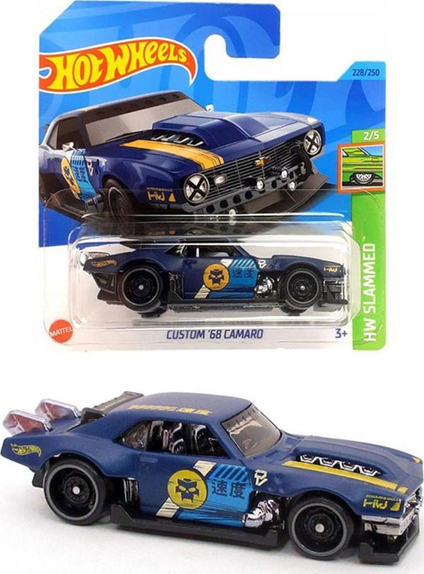 Hot Wheels Custom '68 Camaro (1/64) Araba - Image 1