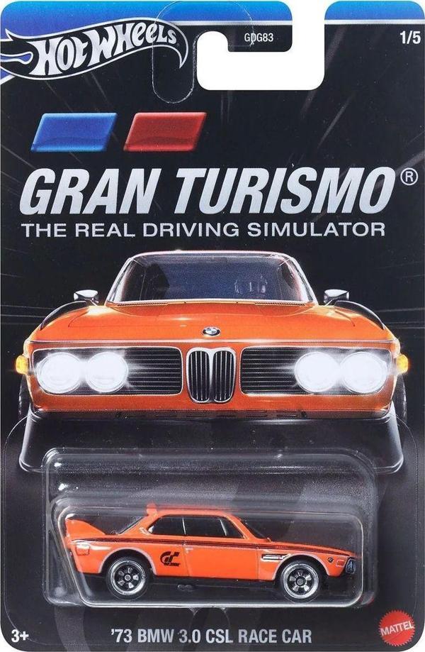 Hot Wheels Gran Turısmo Series Tekli Arabalar '73 Bmw 3.0 Csl Race Car ( Exclusive ) - Image 1