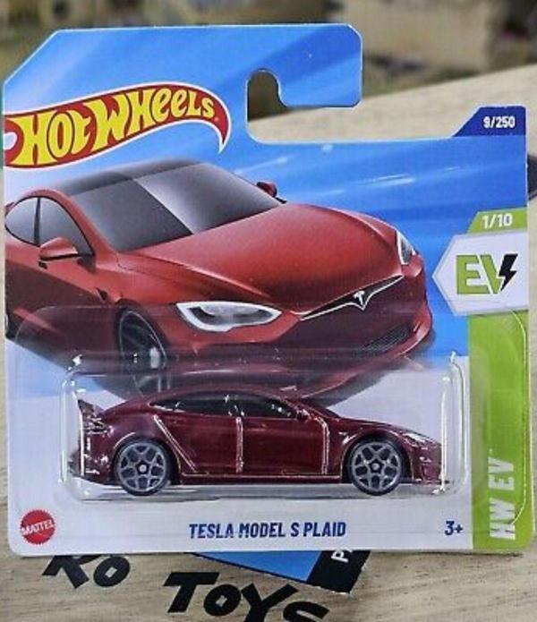 Hot Wheels Hotwheels Tesla Model S Plaid (2025) - Image 1
