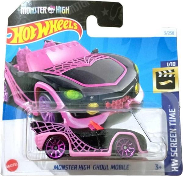 Hot Wheels Monster Hıgh Ghoul (Siyah) Mobıle Tekli Arabalar 2024 Serisi Orijinal Hot Wheels - Image 1