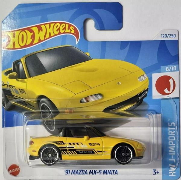 Hot Wheels Tekli Arabalar 91 Mazda Mx-5 Miata - Image 1