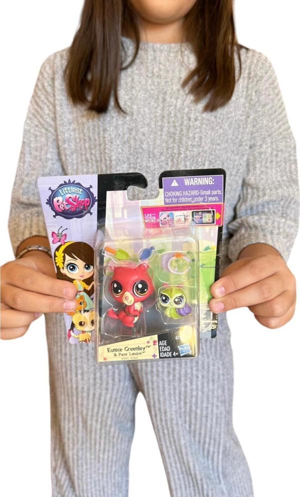Minişler Pet Shop Pet Shop Neşeli Oyuncak Minişler 2'Li Aksesuarlı Miniş Ailesi Oyuncak Pet Shop Miniş 04 - Image 1