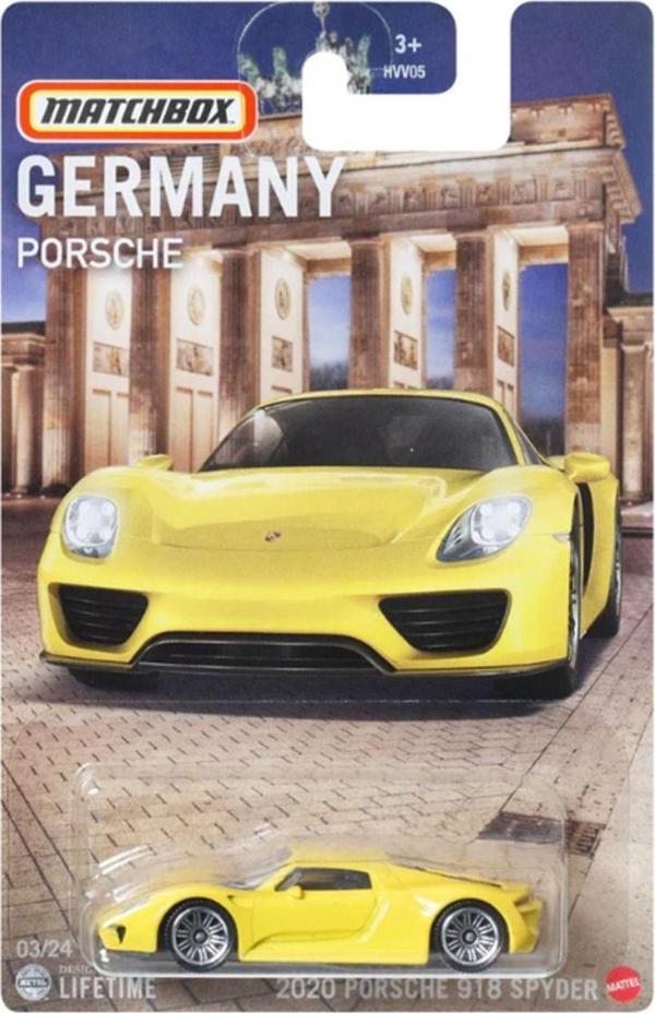 Matchbox Germany - 2020 Porsche 918 Spyder Model Araba - Image 1