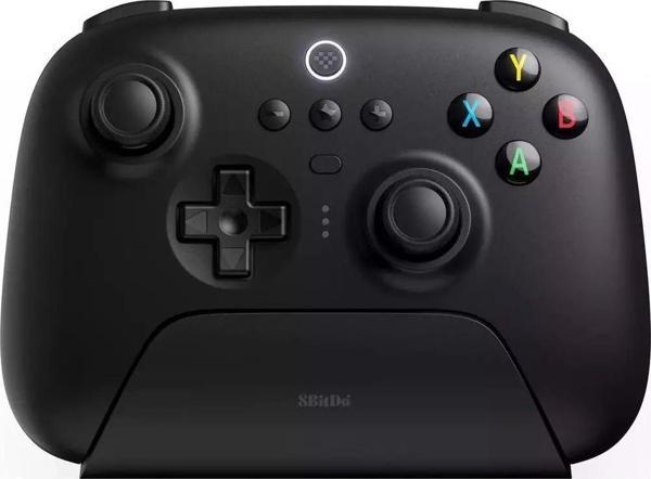 8Bitdo Ultimate 2.4G Controller Ve Şarj Dock - Siyah, Windows, Android PC Ipad Uyumlu - Image 1