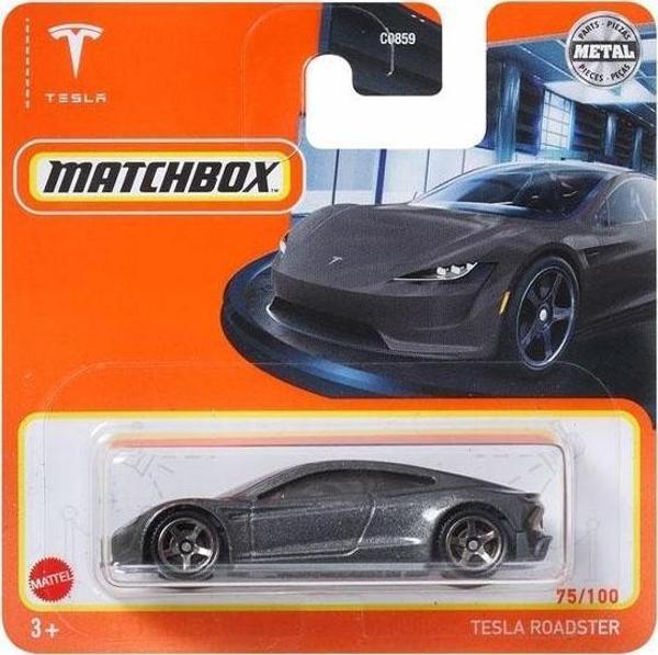 Matchbox Tesla Roadster - Füme (1/64) - Image 1