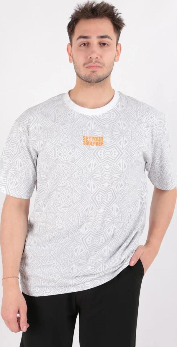 Cazador 4176 Erkek Bisiklet Yaka T-shirt - Image 1