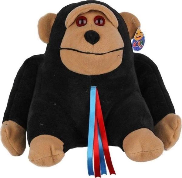 30 cm Peluş Goril, Sevimli ve Eğitici Peluş Oyuncak, Çocuklar İçin Eğlenceli Arkadaş - Image 1