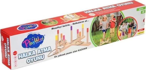 Çocuk 352-ONY KUTUDA AHŞAP HALKA ATMA OYUNU - Image 1