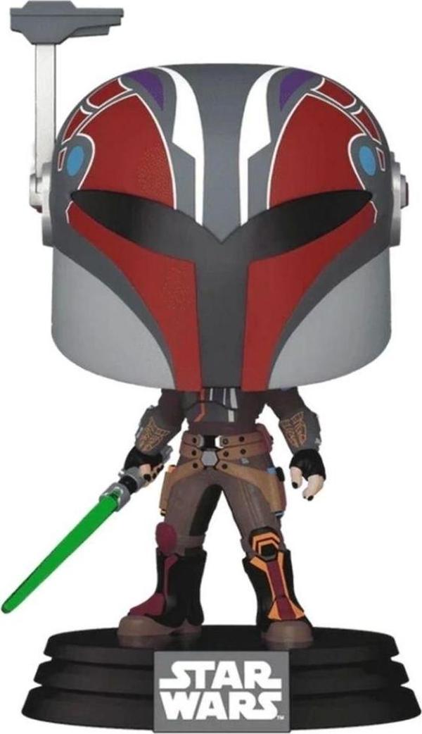 Ahsoka Sabine Wren Figürü Koleksiyonluk Çocuklar İçin Eğitici ve Eğlenceli - Image 1