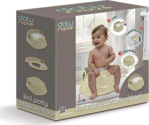 Çocuk 7183 Lazımlık Adaptör Basamak Eco Green -Dolu Oyuncak - Image 1