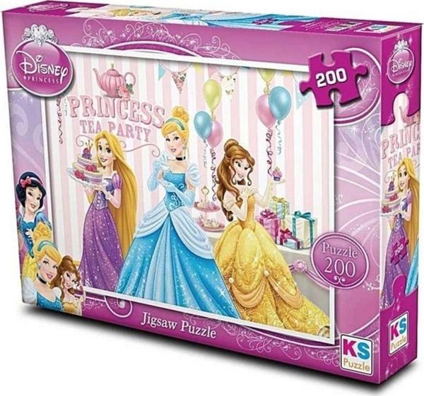 Basic Fun Çocuk 200ParçaDisneyPrensesPuzzle - Image 1