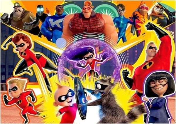 Çocuk KS Incredibles 2 Puzzle 200 Parça - Image 1