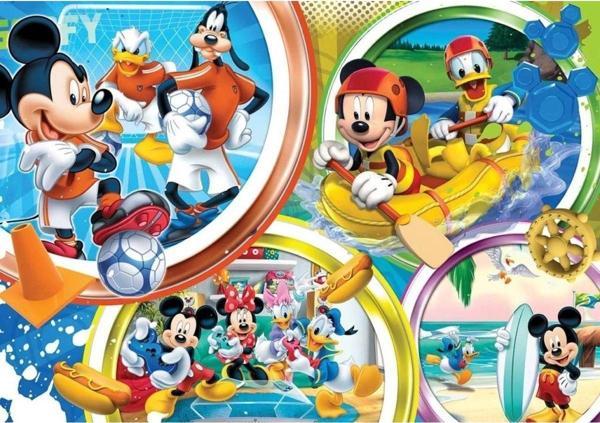 Çocuk KS Mickey Mouse Puzzle 200 Parça - Image 1