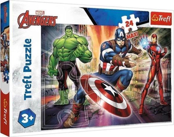 Çocuk PUZZLE-14321 Marvel 24 Parça Maxi Çocuk Puzzle - Image 1