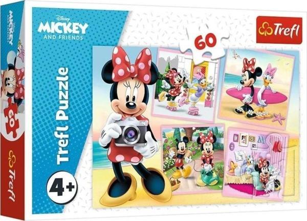Çocuk PUZZLE-17360 Mickey 60 Parça Puzzle - Image 1