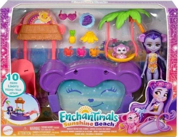 Çocuk Htw73 Enchantimals Eğlenceli Havuz Partisi Oyun Seti - Image 1