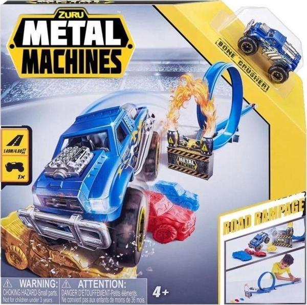 Çocuk MEA01000 Metal Machines Kızgın Yol Oyun Seti - Image 1
