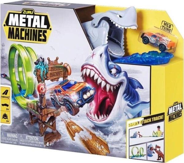 Çocuk MEA04000 Metal Machines Shark Oyun Seti - Image 1