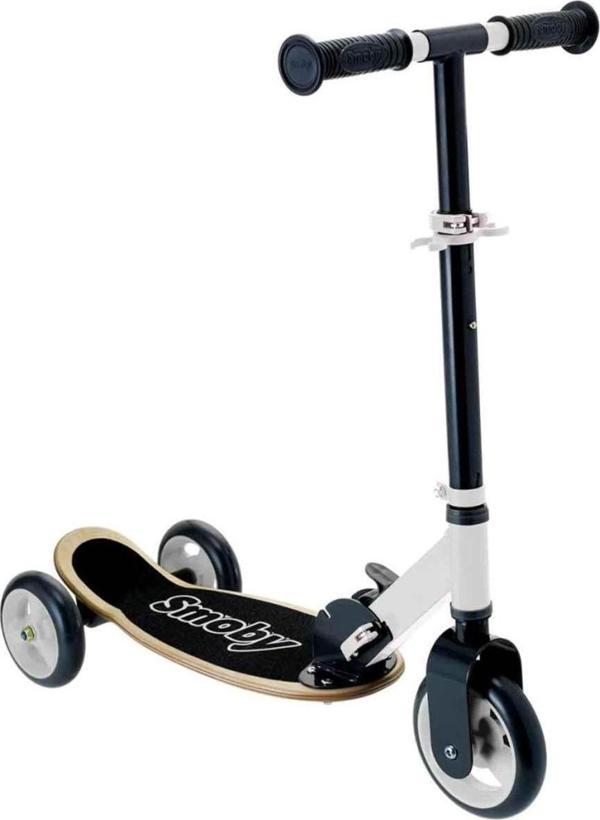 Çocuk Smoby Ahşap 3W Katlanabilir Scooter 7600750908 - Image 1