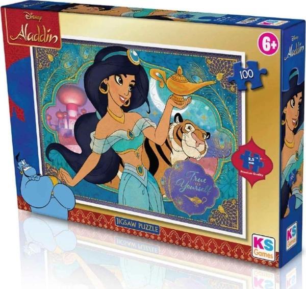 Çocuk KS Aladdin 100 Parça Puzzle - Image 1