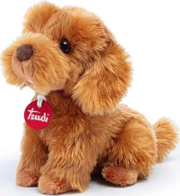 Çocuk Trudi Peluş Toy Poddle Oliver Oturan Köpek 20 cm - Image 1