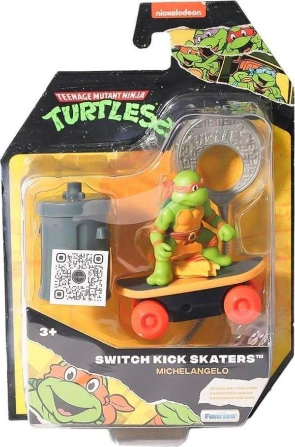Çocuk TU812001 TMNT Ninja Kaplumbağalar Kaykay Figürü - 71052 - Image 1