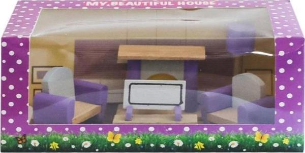 Çocuk OTM001 Ahşap Oturma Odası Seti -Cocok Ahşap - Image 1