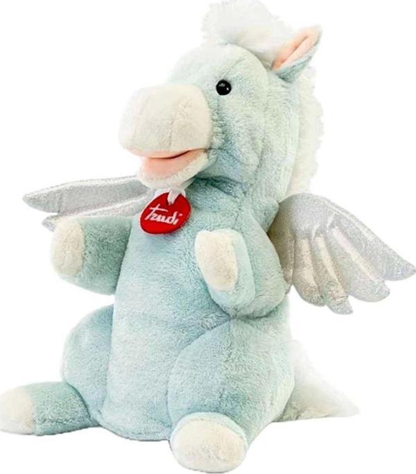 Çocuk Trudi El Kuklası Peluş Pegasus 25 cm - Image 1