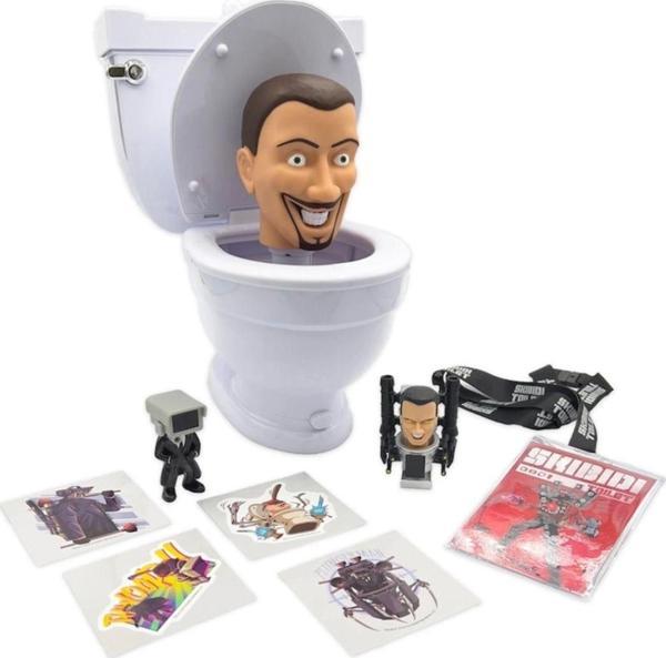 Skibidi Toilet Sürpriz Klozet Çocuklar İçin Eğitici ve Eğlenceli Klozet Figür Oyuncağı - Image 1