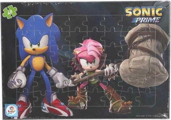 SO7868 Sonic 48 Parça Frame Puzzle -Laço Kids - Image 1