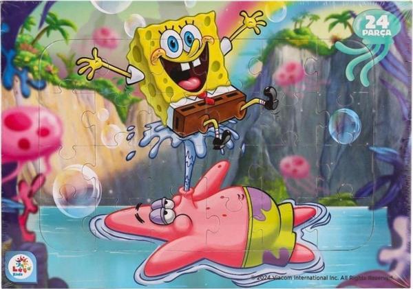 SpongeBob Puzzle Seti – Çocuklar İçin Eğlenceli Zeka Oyunu - Image 1