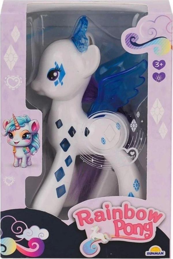 Işıklı Unicorn Figür – Sihirli ve Renkli Oyuncak - Image 1