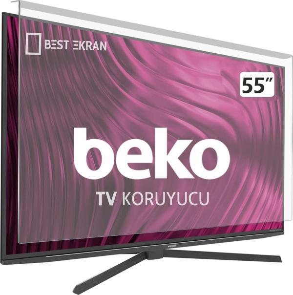 Beko Atlanta 55GGU8965BE TV EKRAN KORUYUCU - Beko 55" inç Kırılmaz Ekran Koruyucu  - Image 1