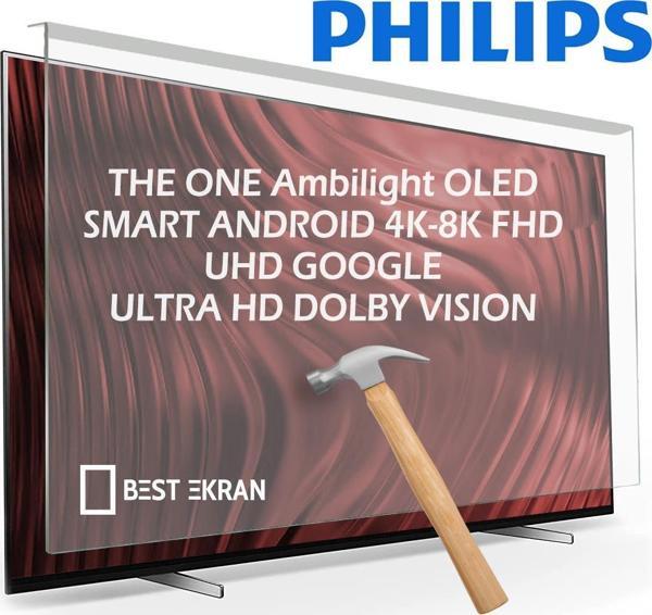  Philips 50PUS8508 TV EKRAN KORUYUCU -  50" inç 127 Ekran Koruyucu smart led - Image 1