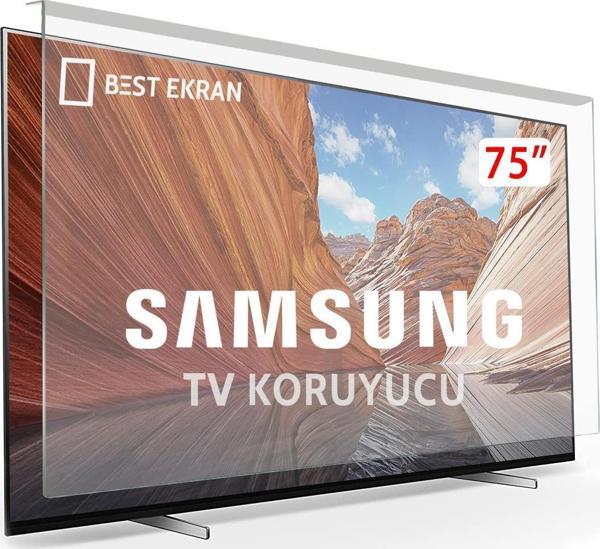 SAMSUNG 75CU8000 TV EKRAN KORUYUCU - Samsung 75" inç  4K Smart CRYSTAL UE75CU8000UXTK - Image 1