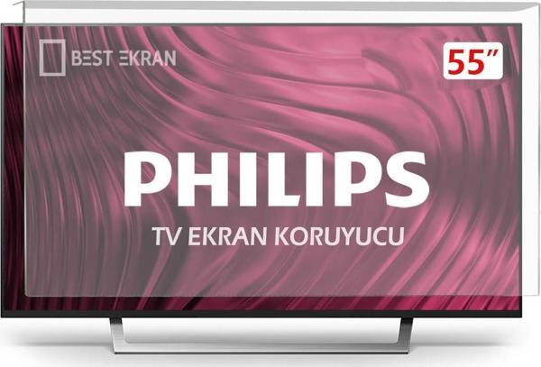  Philips 55PUS7303 TV EKRAN KORUYUCU -  Philips 55" inç Ekran Koruyucu  - Image 1