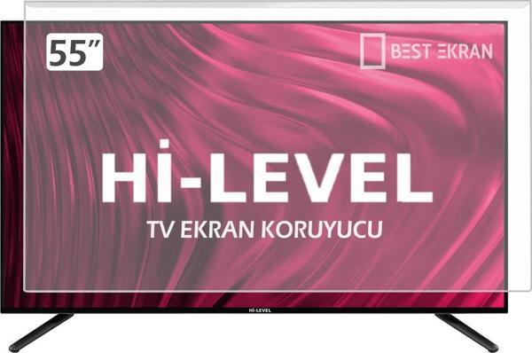 Hi Level HL55UMN256 TV EKRAN KORUYUCU - Hi level 55" inç 140cm led webos Ekran Koruyucu - Image 1