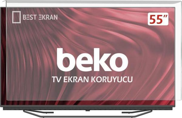Beko B55QE988A TV EKRAN KORUYUCU - Beko 55" inç 139 cm Kırılmaz Ekran Koruyucu B55 QE 988 A - Image 1