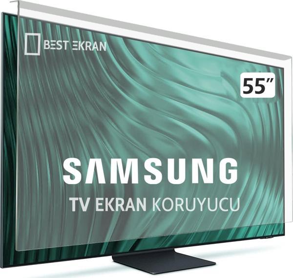 SAMSUNG 55QN90D TV EKRAN KORUYUCU - Samsung 55" inç 138cm 139 Ekran QE55QN90DATXTK NEO QLED Kırılmaz Koruyucu - Image 1