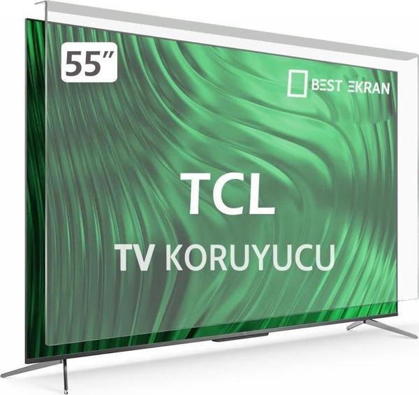TCL 55C655 TV EKRAN KORUYUCU - Tcl 55" inç Kırılmaz Tv ekran Koruyucu - Image 1