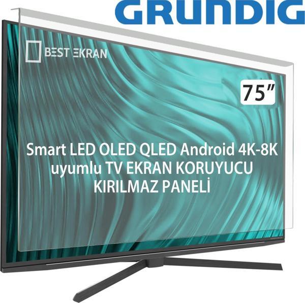 Grundig 75" inç Smart LED OLED QLED Android 4K-8K Televizyon Tv Ekran Koruyucu - Image 1
